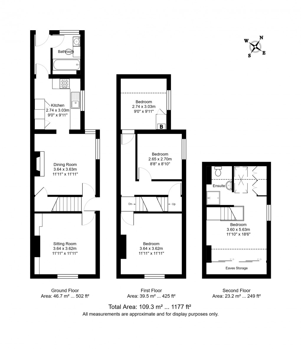 Floorplan for Tunbridge Wells, Kent