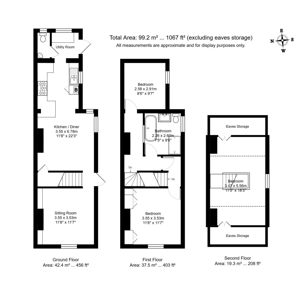 Floorplan for Tunbridge Wells, Kent