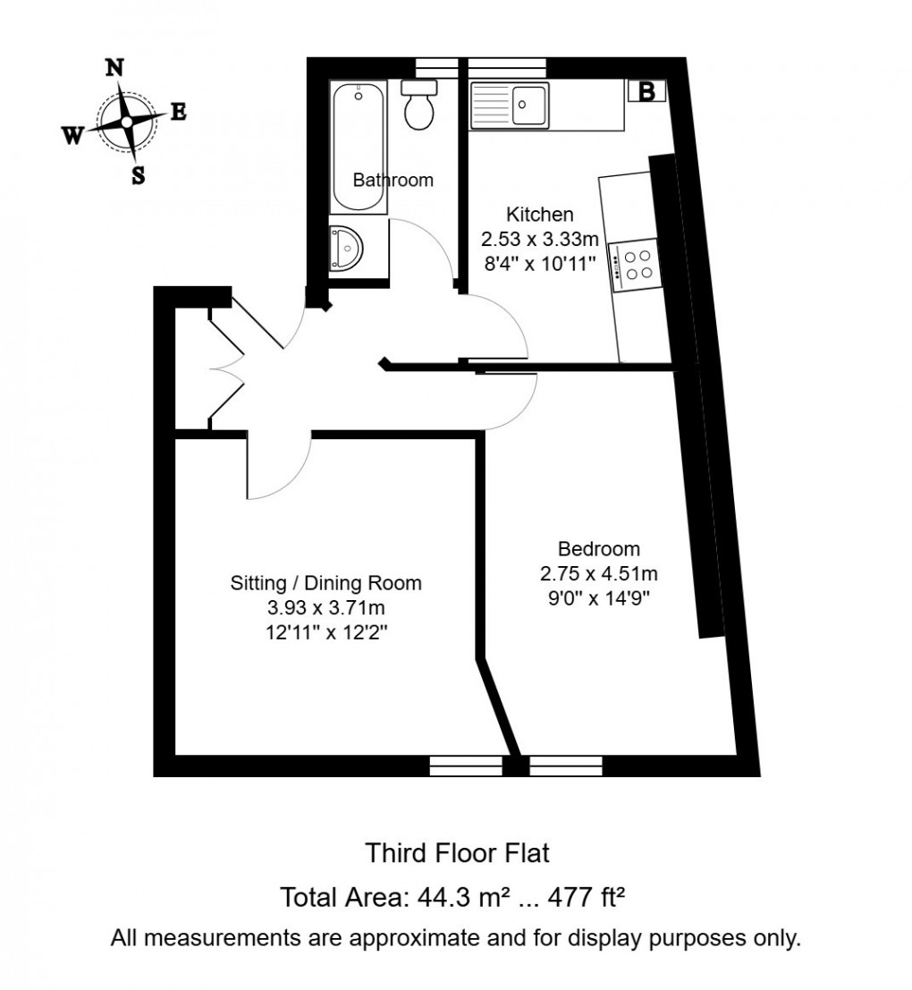 Floorplan for Tunbridge Wells, Kent