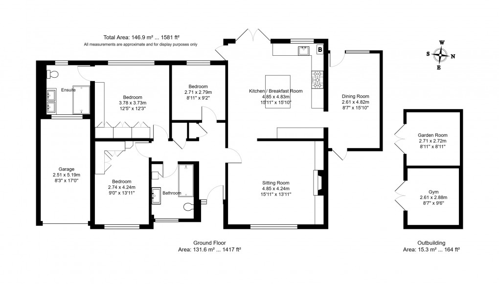Floorplan for Tunbridge Wells, Kent