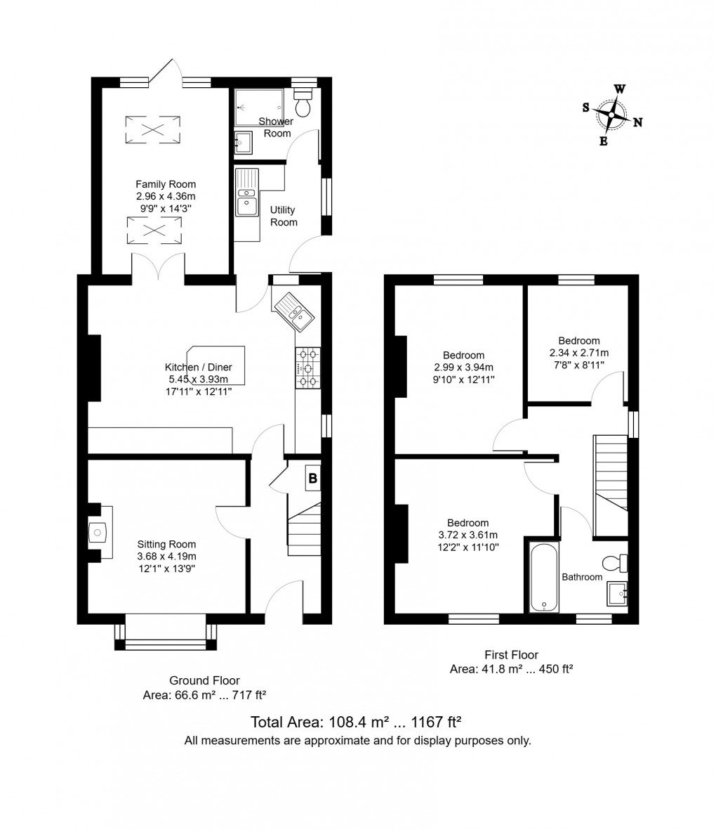 Floorplan for Tunbridge Wells, Kent