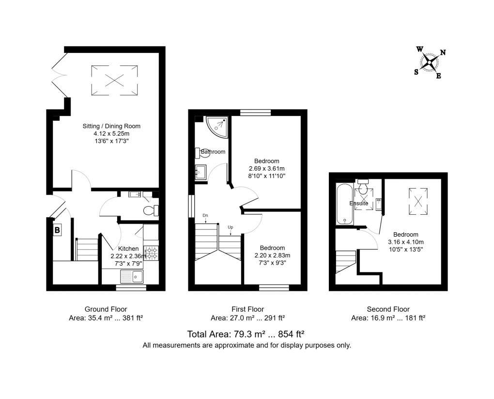 Floorplan for Tunbridge Wells, Kent