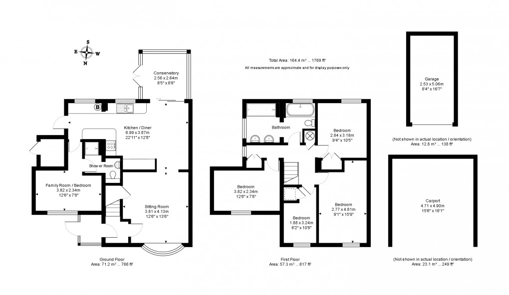 Floorplan for Tunbridge Wells, Kent