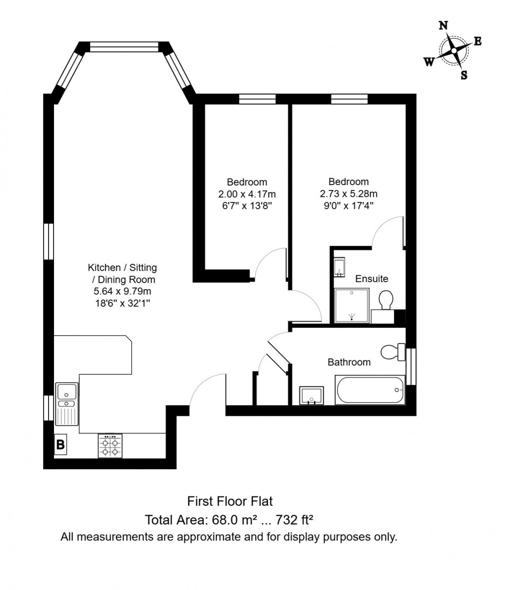 Floorplan for Tunbridge Wells, Kent