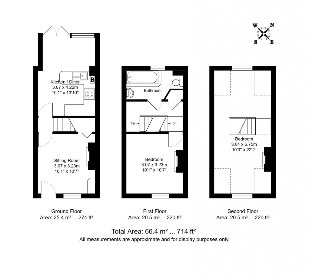 Floorplan for Catherine Place, Tunbridge Wells