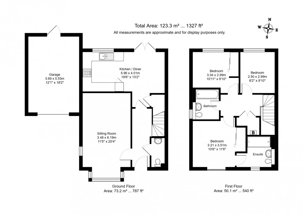 Floorplan for Tunbridge Wells, Kent