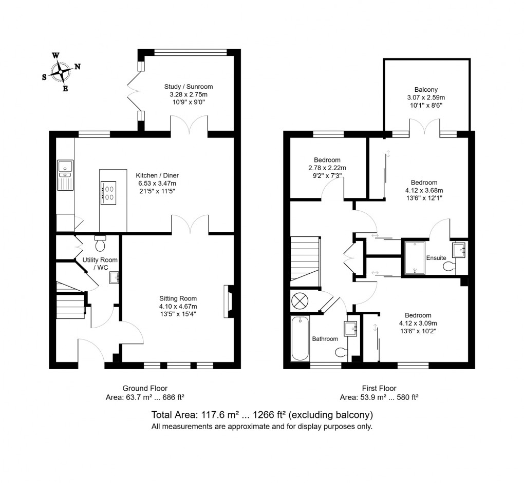 Floorplan for Tunbridge Wells