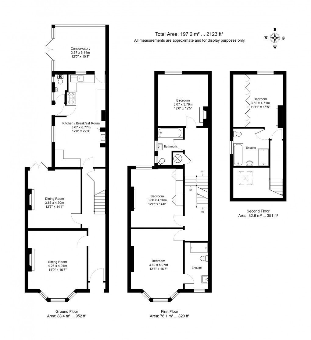 Floorplan for Tunbridge Wells, Kent
